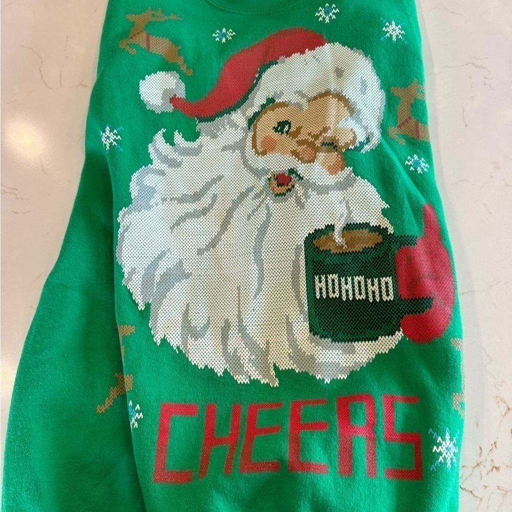 Vintage Gildan Unisex Retro Santa Claus Cotton/Polyester Blend / large - Picture 11 of 11